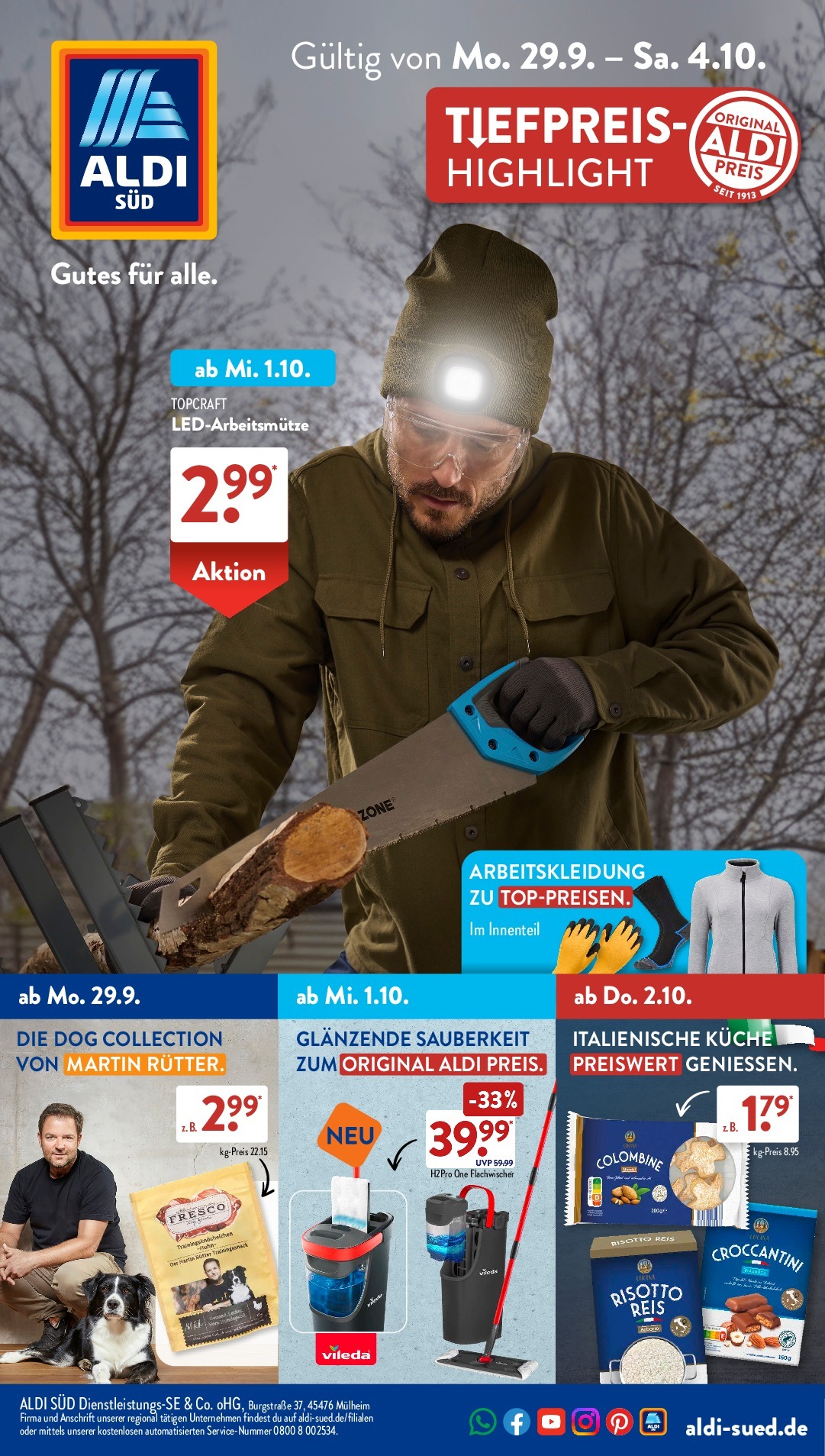 ALDI SÜD-Prospekt gültig vom 29.09. bis 04.10.