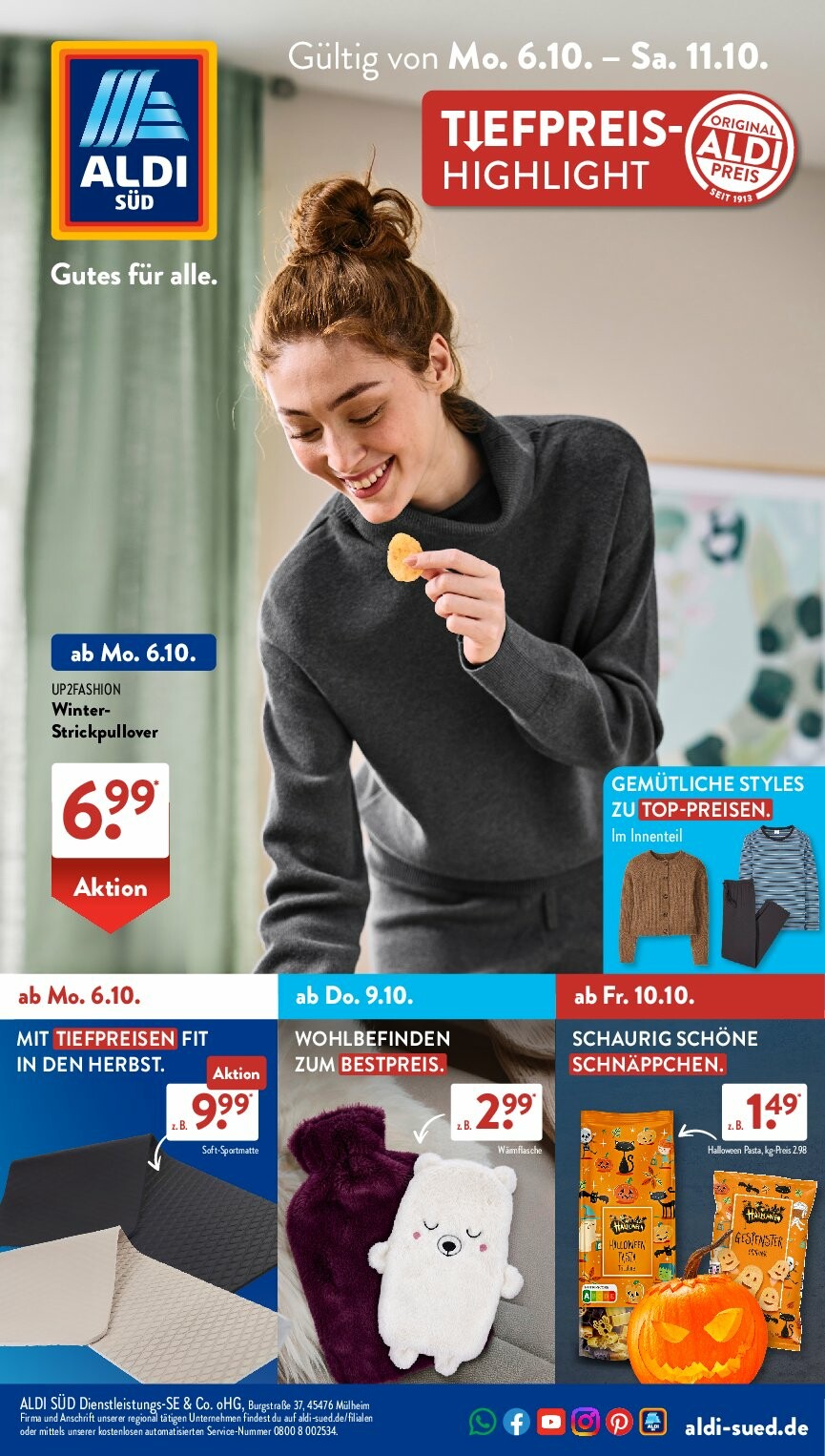 ALDI SÜD-Prospekt gültig vom 06.10. bis 11.10.