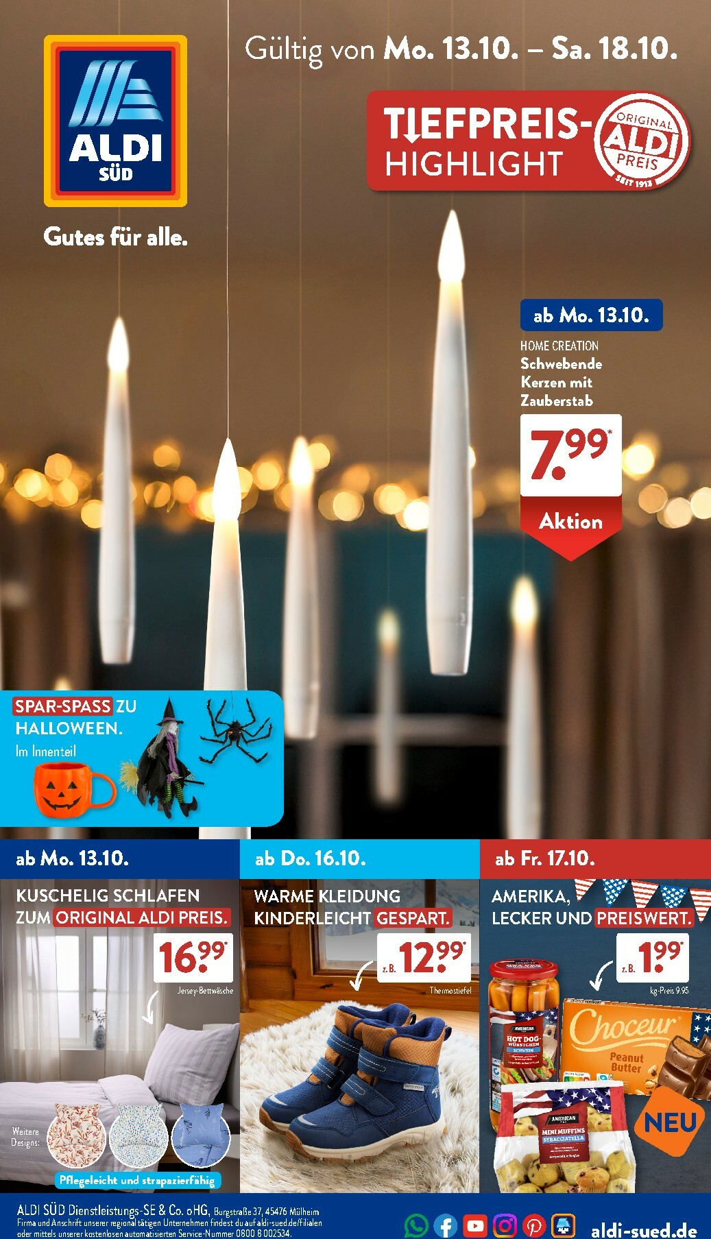 ALDI SÜD-Prospekt gültig vom 13.10. bis 18.10.