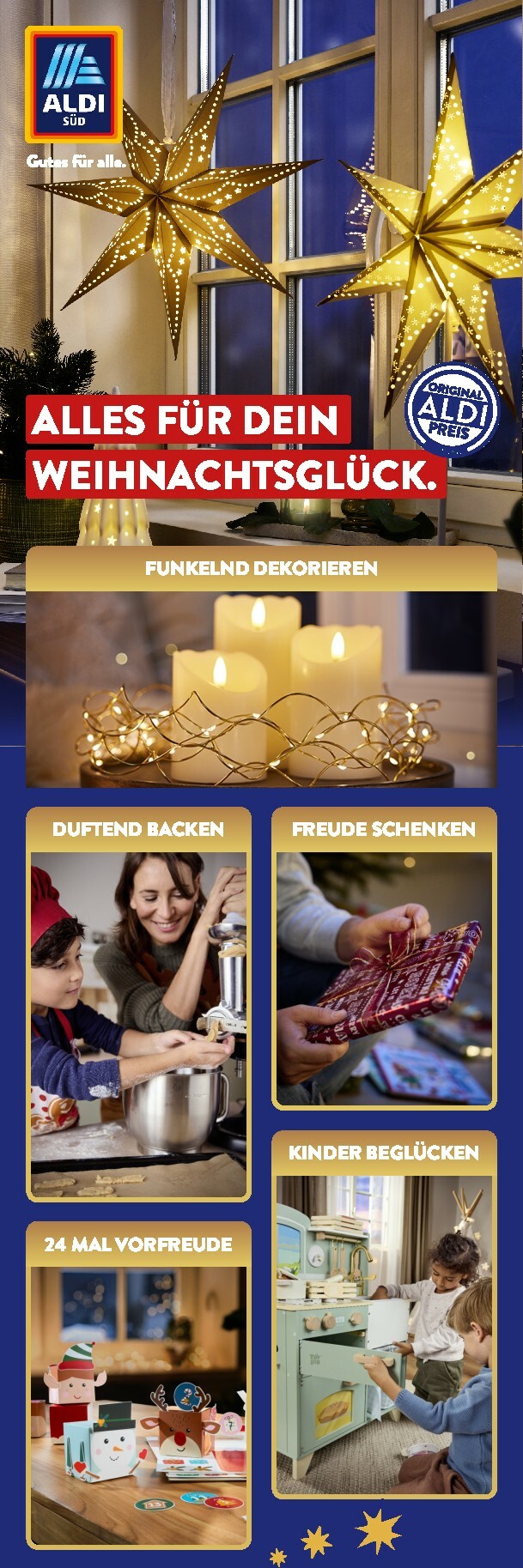 ALDI SÜD - Weihnachtsbroschüre-Prospekt gültig vom 01.10. bis 31.10.
