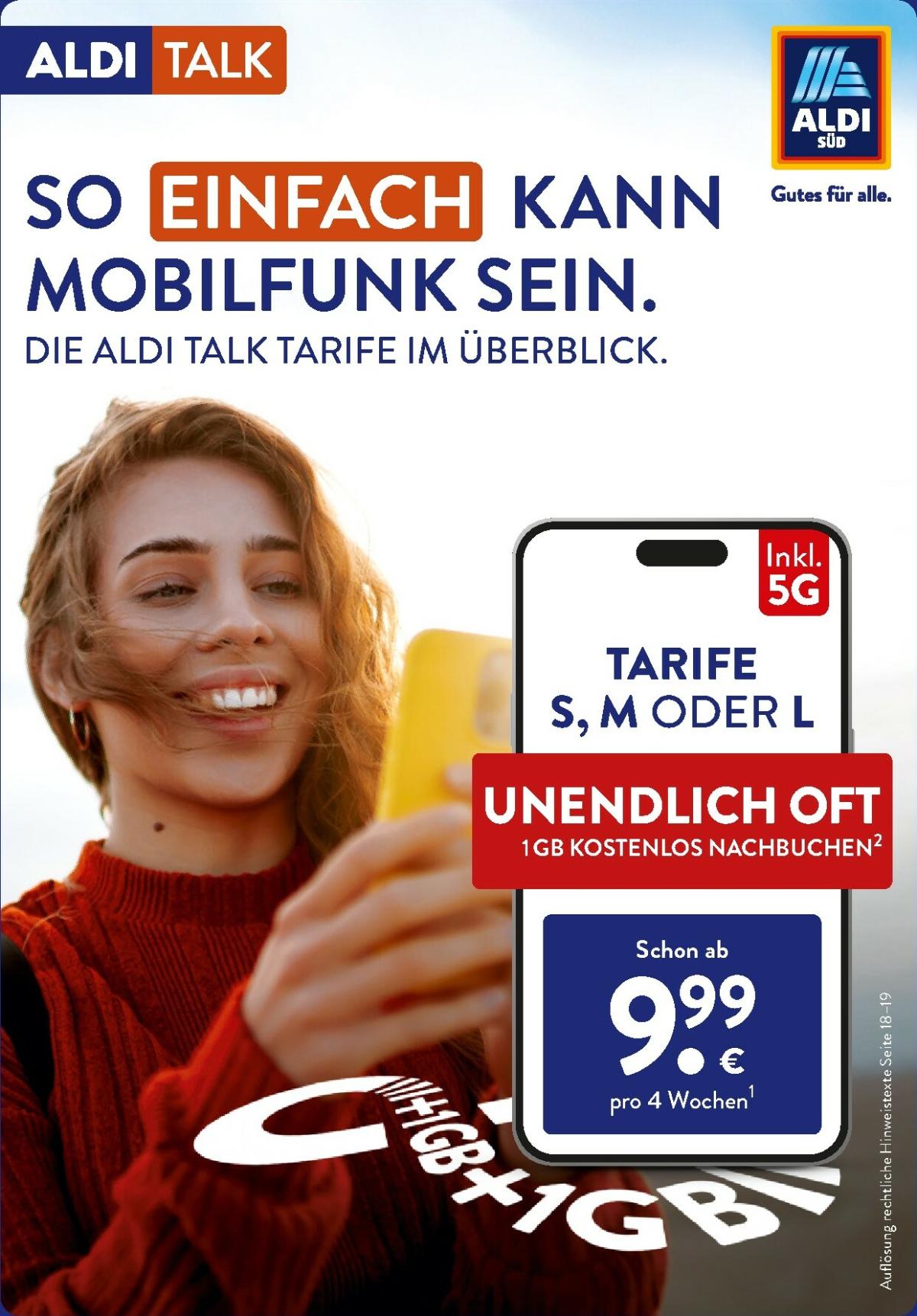 ALDI SÜD - Talk-Prospekt gültig vom 01.11. bis 30.11.