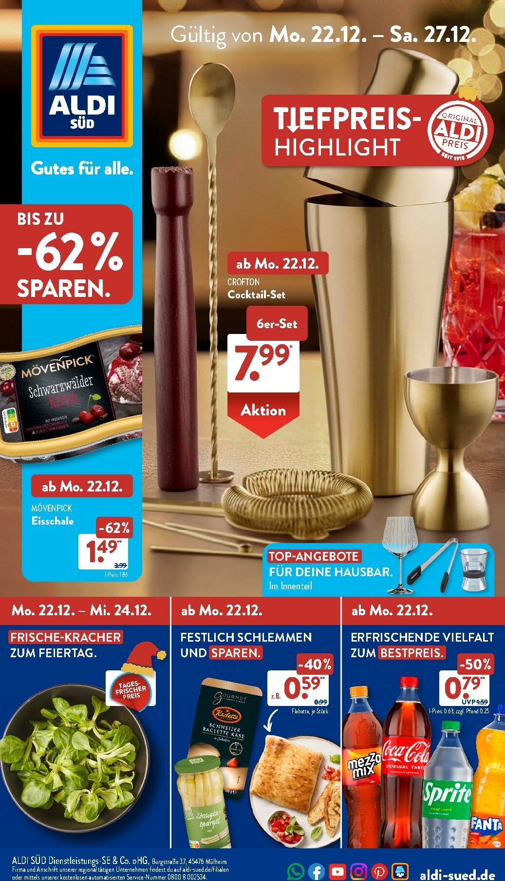 ALDI SÜD - Nonfood-Prospekt gültig vom 22.12. bis 27.12.