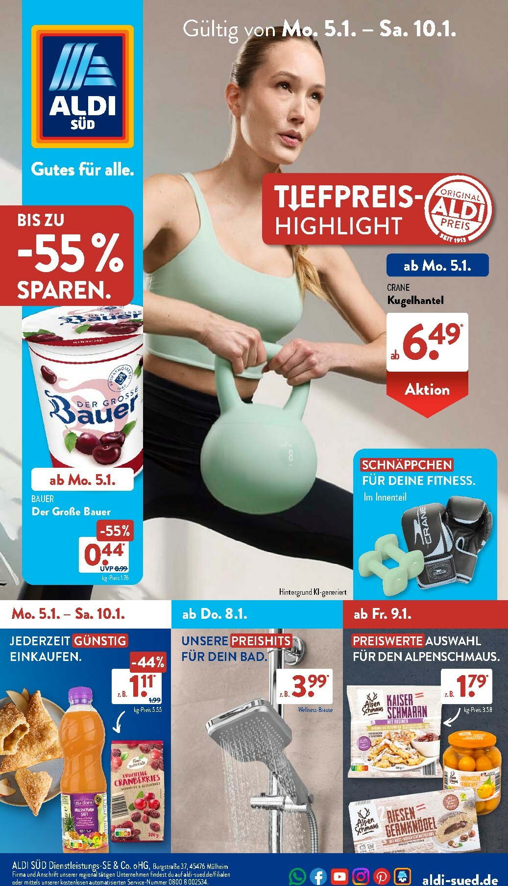 ALDI SÜD-Prospekt gültig vom 05.01. bis 10.01.