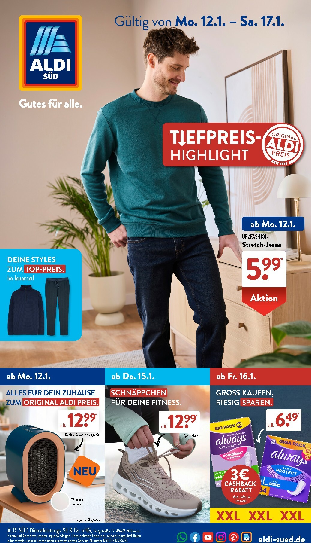 ALDI SÜD-Prospekt gültig vom 12.01. bis 17.01.