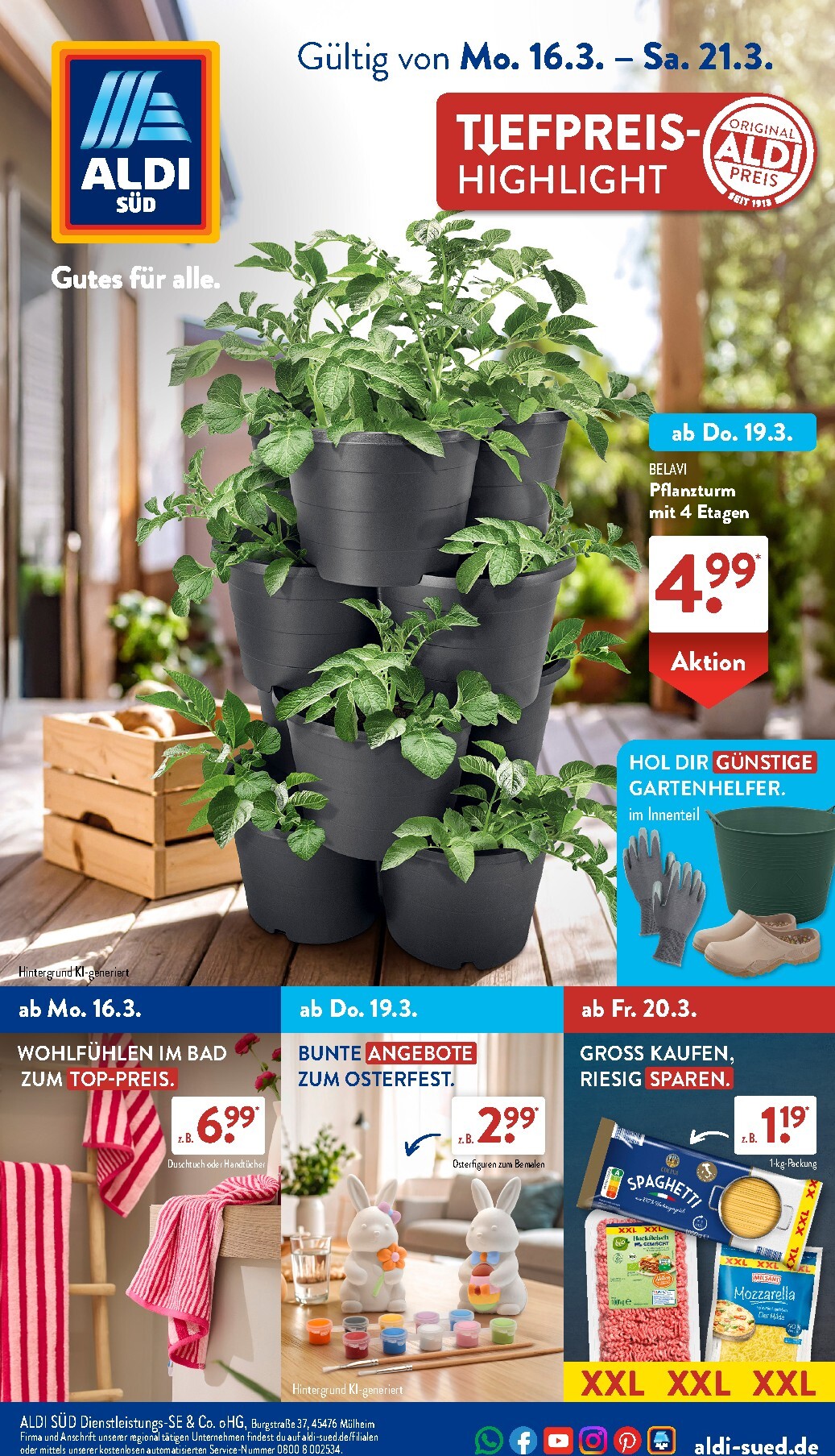 ALDI SÜD-Prospekt gültig vom 16.03.2026 bis 21.03.2026