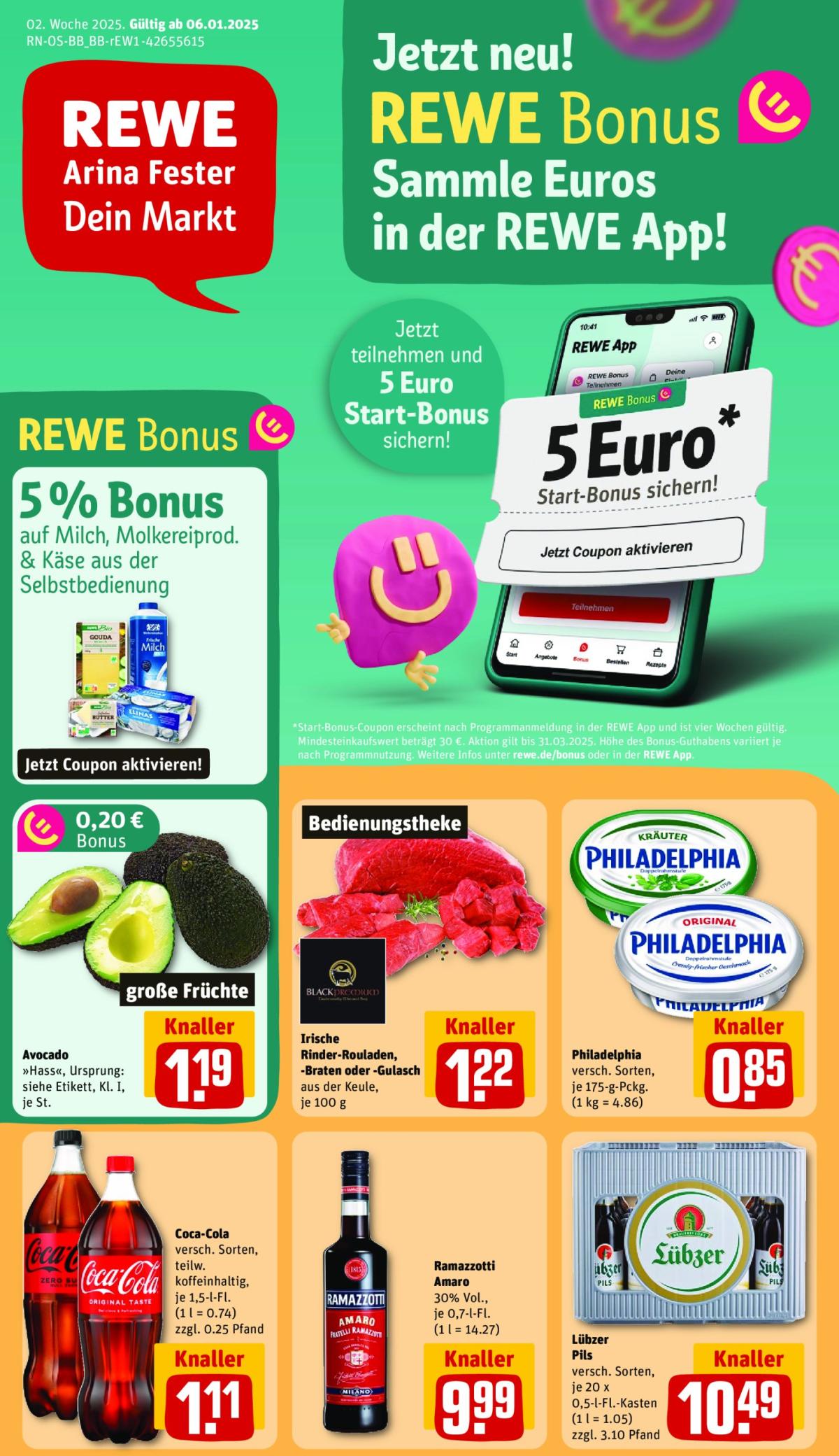 Rewe-Prospekt gültig von 06.01. bis 12.01.