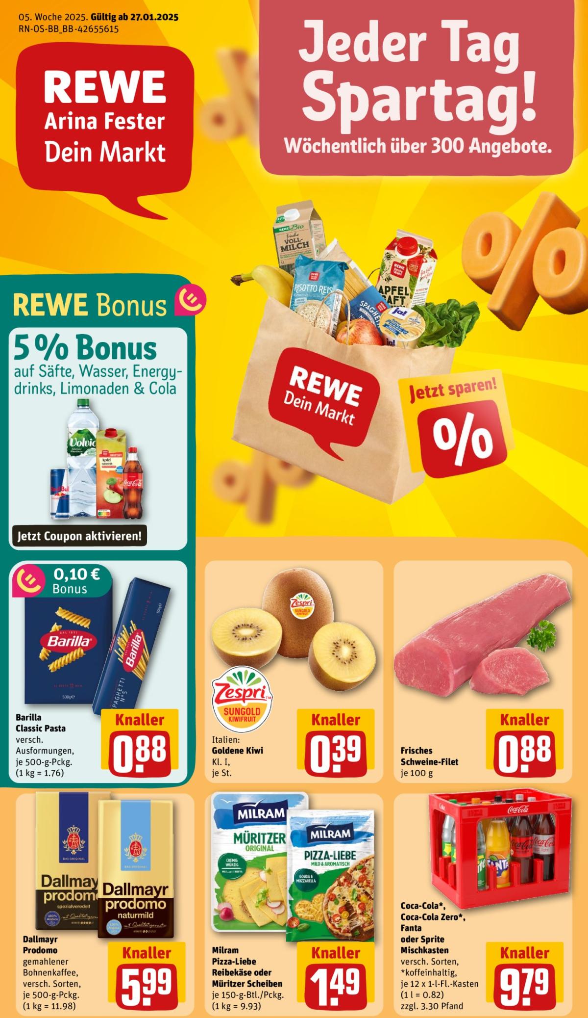 Rewe-Prospekt gültig von 27.01. bis 01.02.