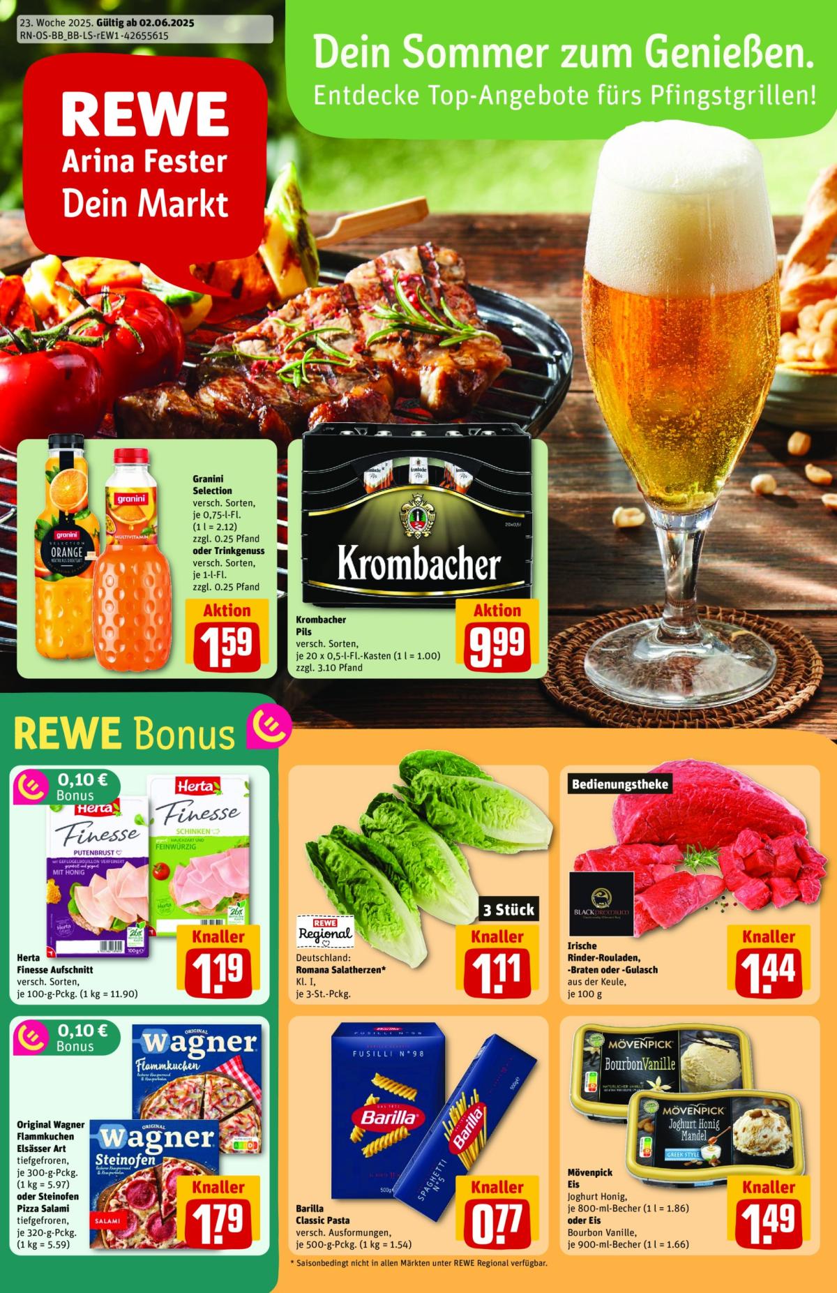Rewe-Prospekt gültig von 02.06. bis 07.06.