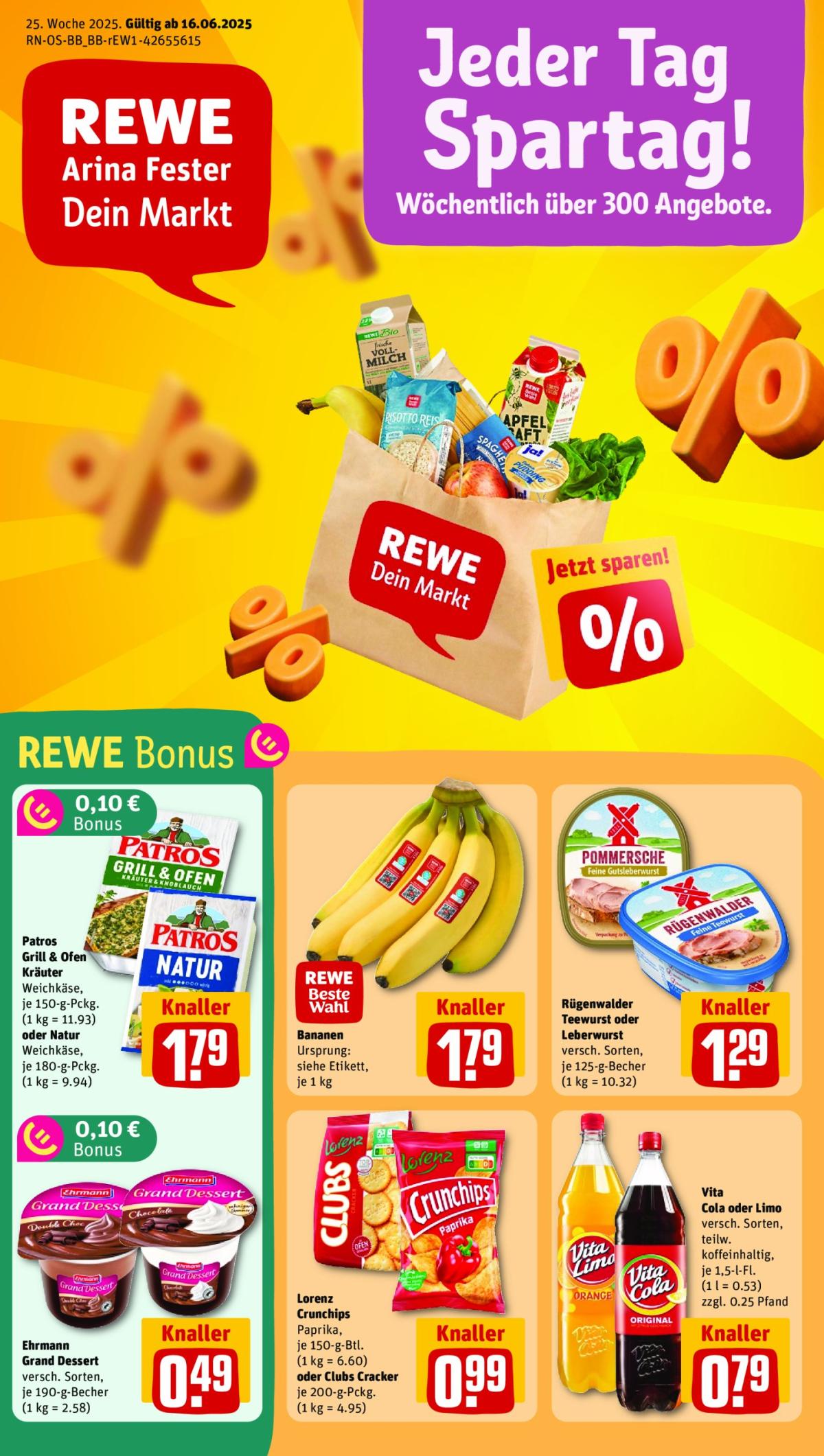 Rewe-Prospekt gültig vom 16.06. bis 21.06.