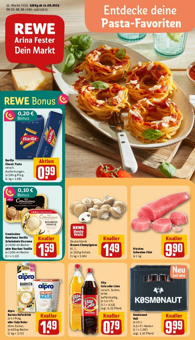 Rewe-Prospekt gültig vom 11.08. bis 17.08.