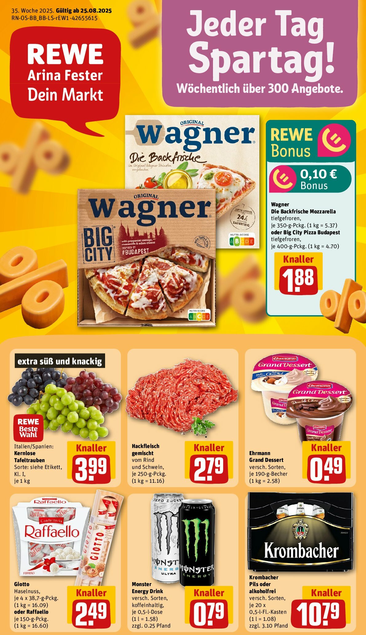 Rewe-Prospekt gültig vom 25.08. bis 31.08.