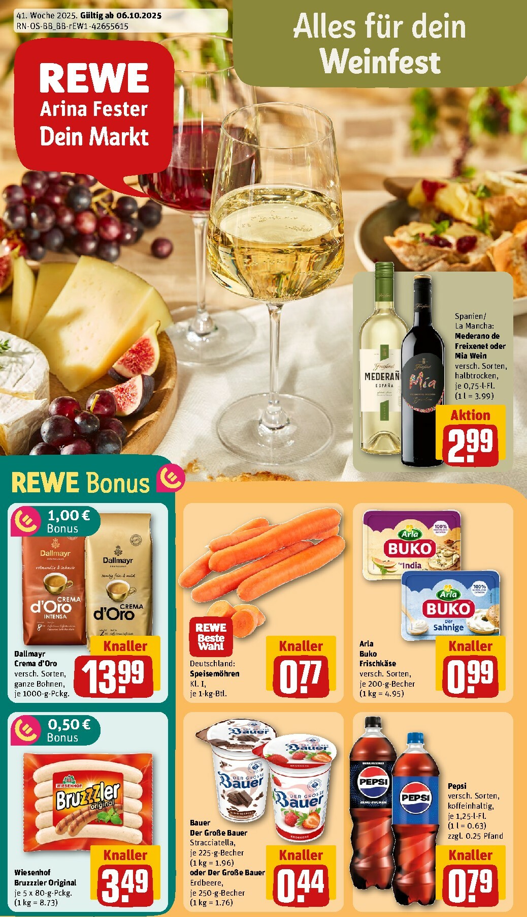 Rewe-Prospekt gültig vom 06.10. bis 12.10.