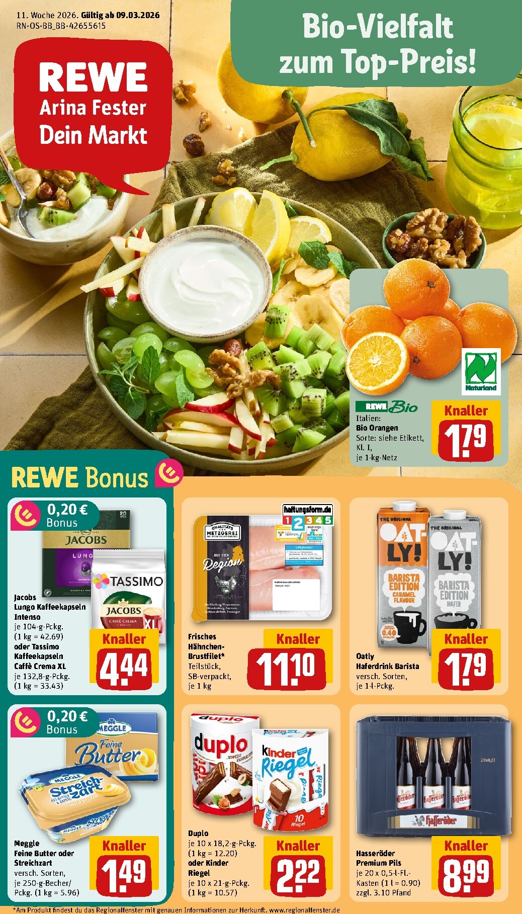 Rewe-Prospekt gültig vom 09.03.2026 bis 15.03.2026