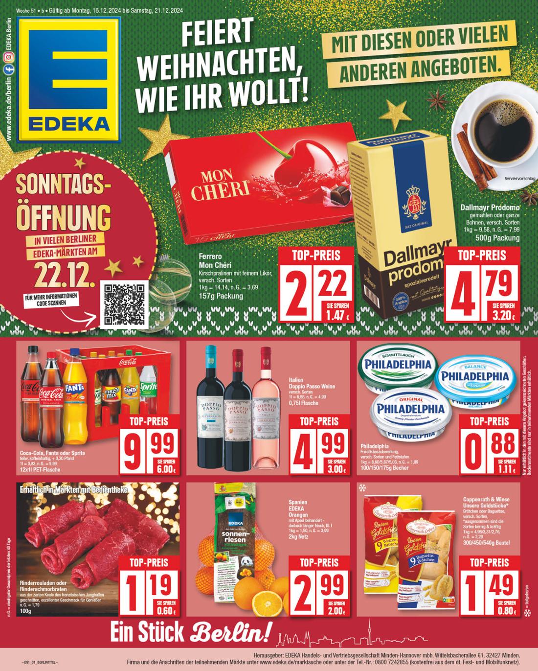 Edeka-Prospekt gültig von 16.12. bis 21.12.