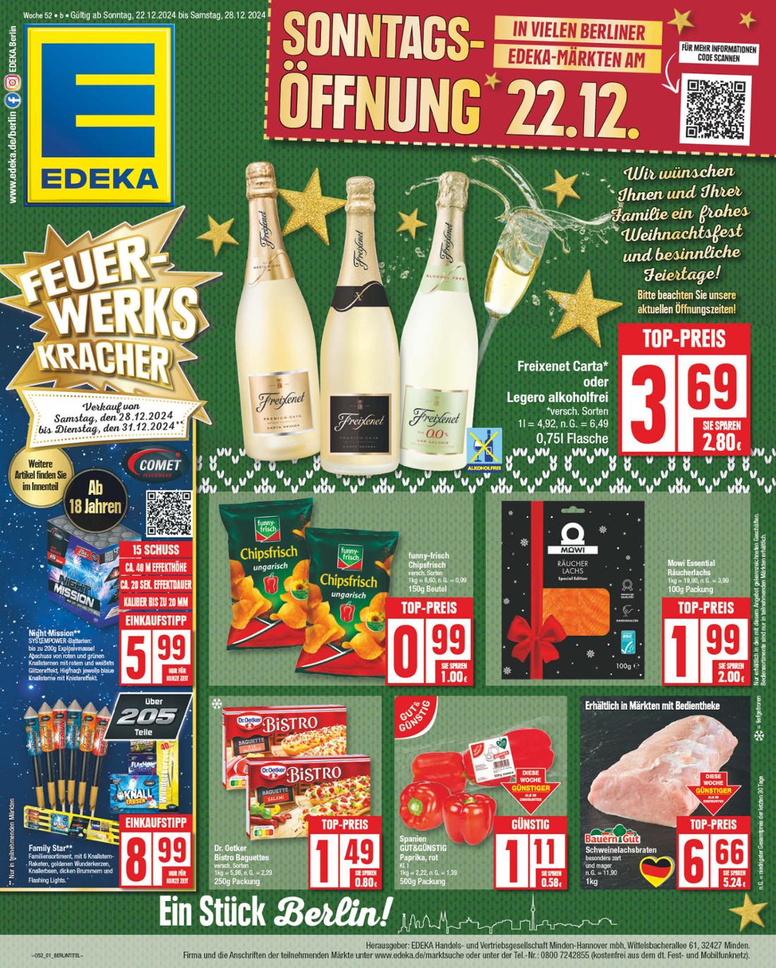 Edeka-Prospekt gültig von 22.12. bis 28.12.