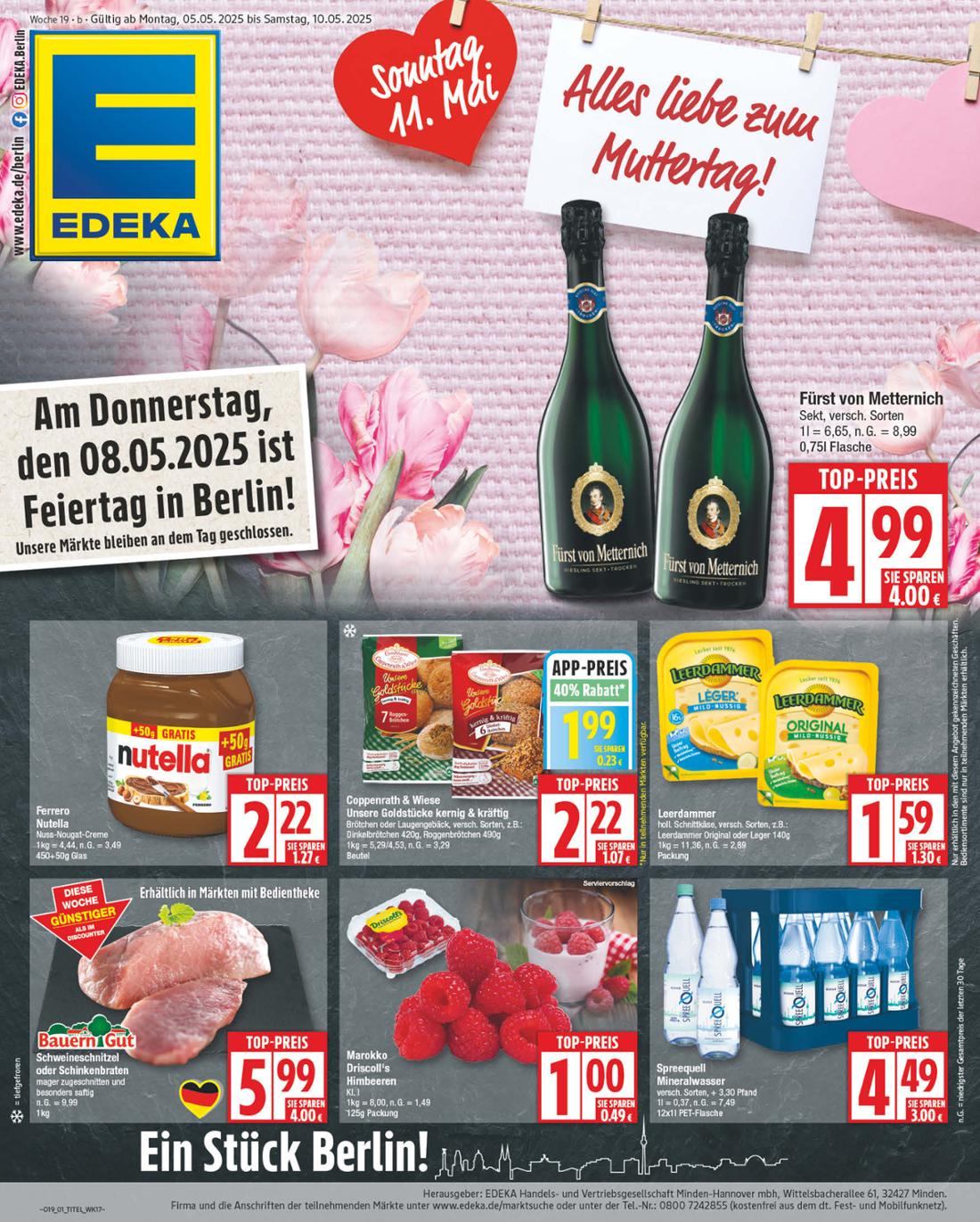 Edeka-Prospekt gültig von 05.05. bis 10.05.