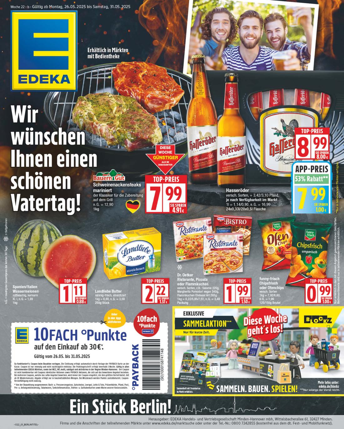 Edeka-Prospekt gültig von 26.05. bis 31.05.