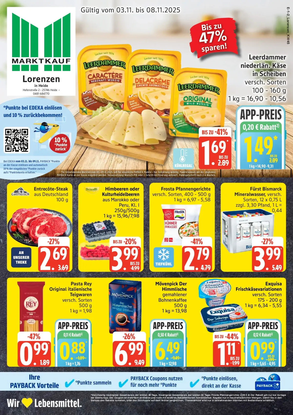 Edeka - Heide-Prospekt gültig vom 03.11. bis 08.11.