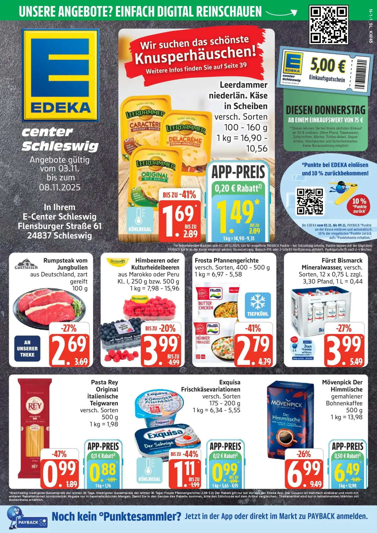 Edeka - Center Schleswig-Prospekt gültig vom 03.11. bis 08.11.