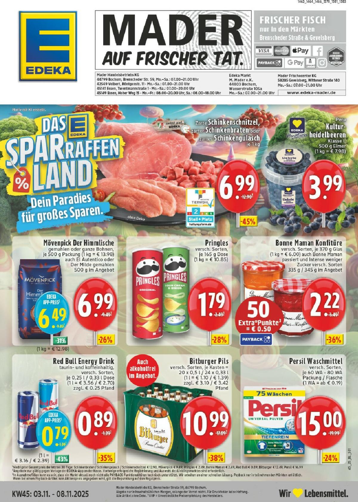 Edeka - Mader Auf Frischer Tat-Prospekt gültig vom 03.11. bis 08.11.