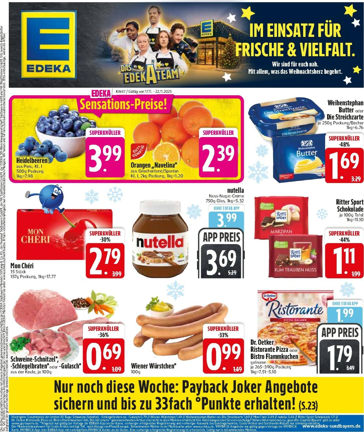 Edeka-Prospekt gültig vom 17.11. bis 22.12.