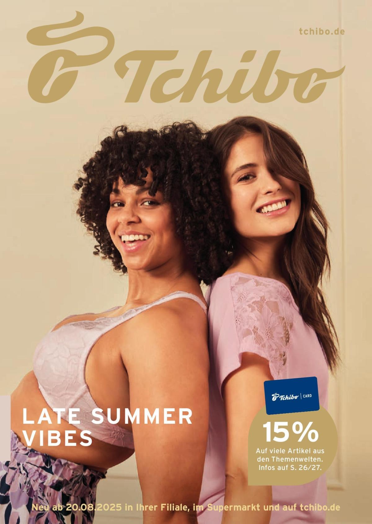 Tchibo - Body Magazin-Prospekt gültig vom 20.08. bis 02.09.