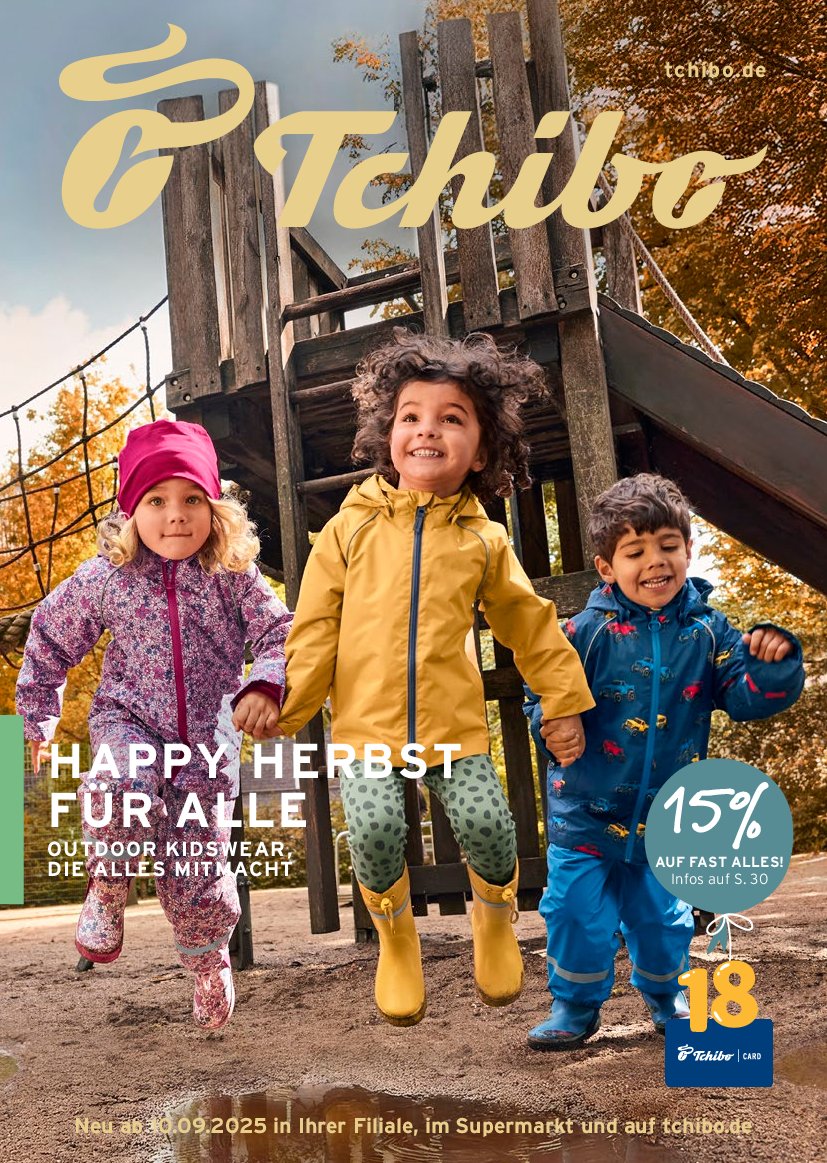 Tchibo - Happy Herbst für alle-Prospekt gültig vom 10.09. bis 23.09.