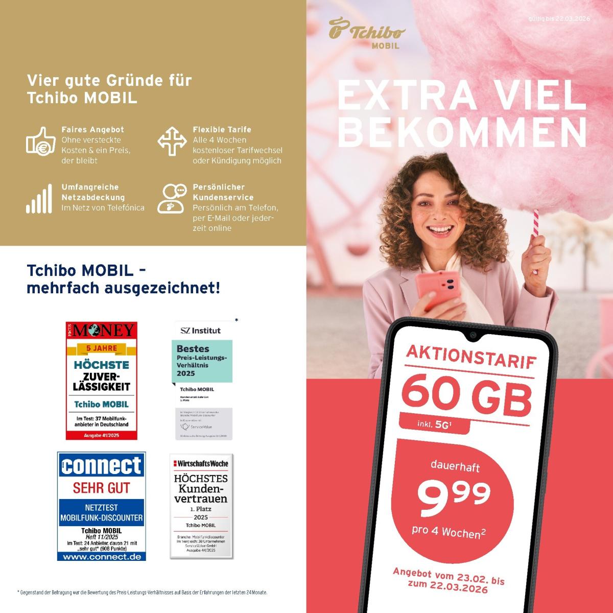 Tchibo - Mobil Flyer-Prospekt gültig vom 23.02.2026 bis 22.03.2026