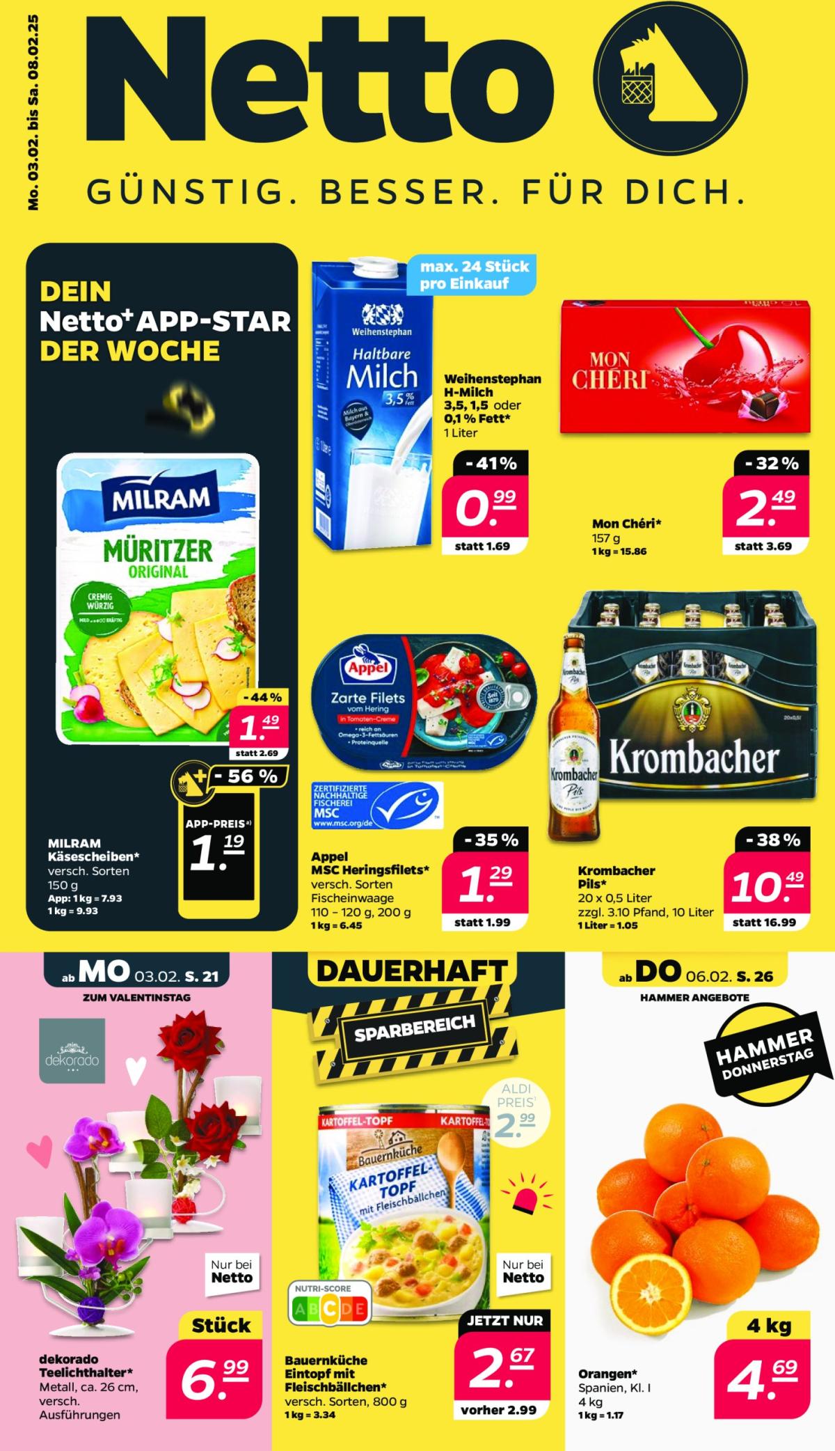 Netto-Prospekt gültig von 03.02. bis 08.02.