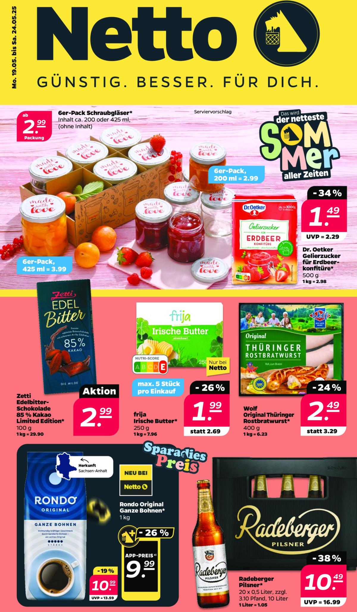 Netto-Prospekt gültig von 19.05. bis 24.05.