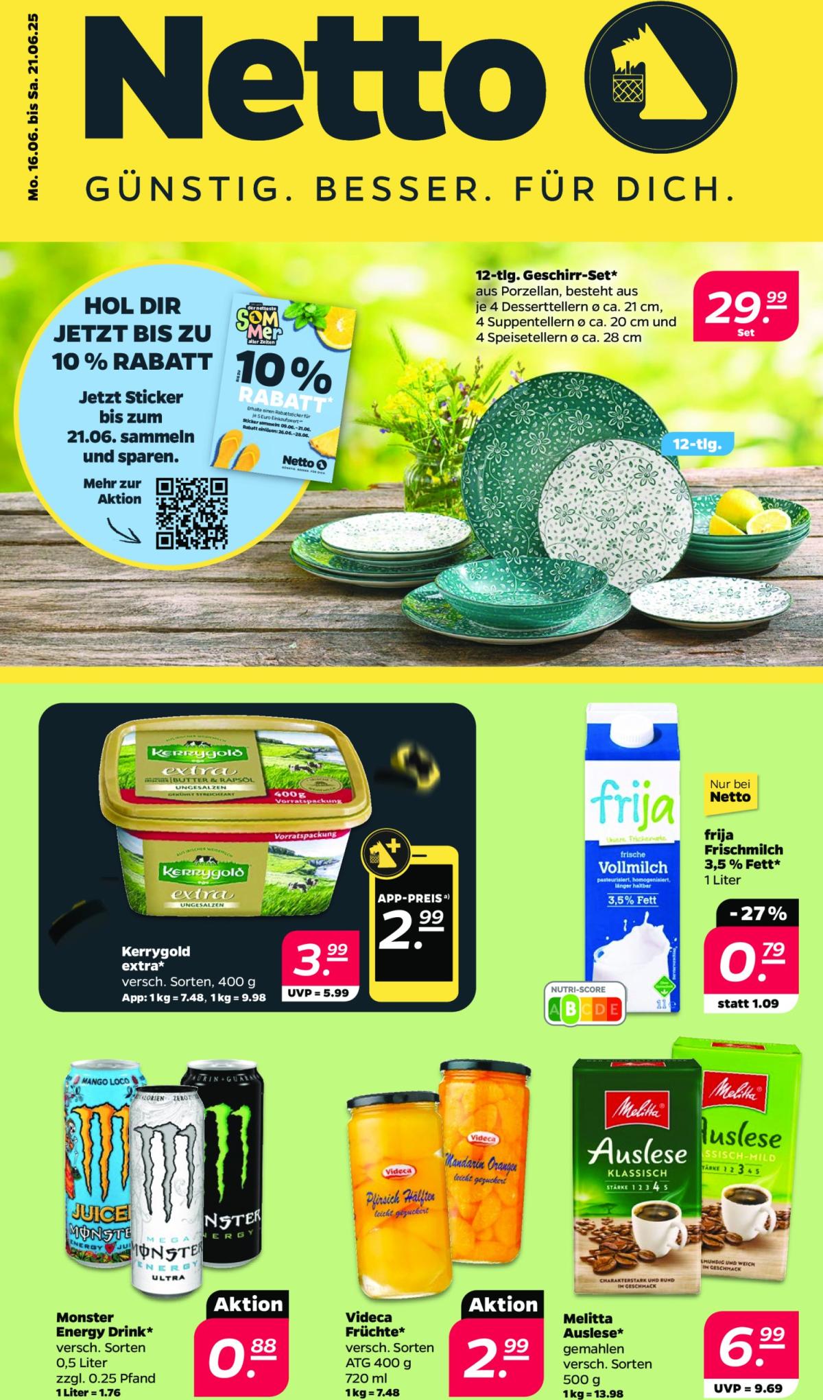 Netto-Prospekt gültig vom 16.06. bis 21.06.