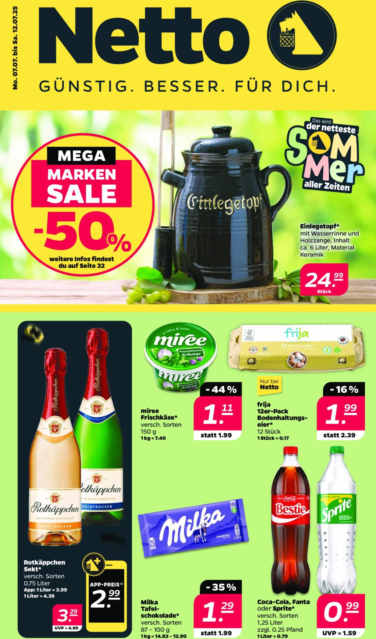 Netto-Prospekt gültig vom 07.07. bis 12.07.