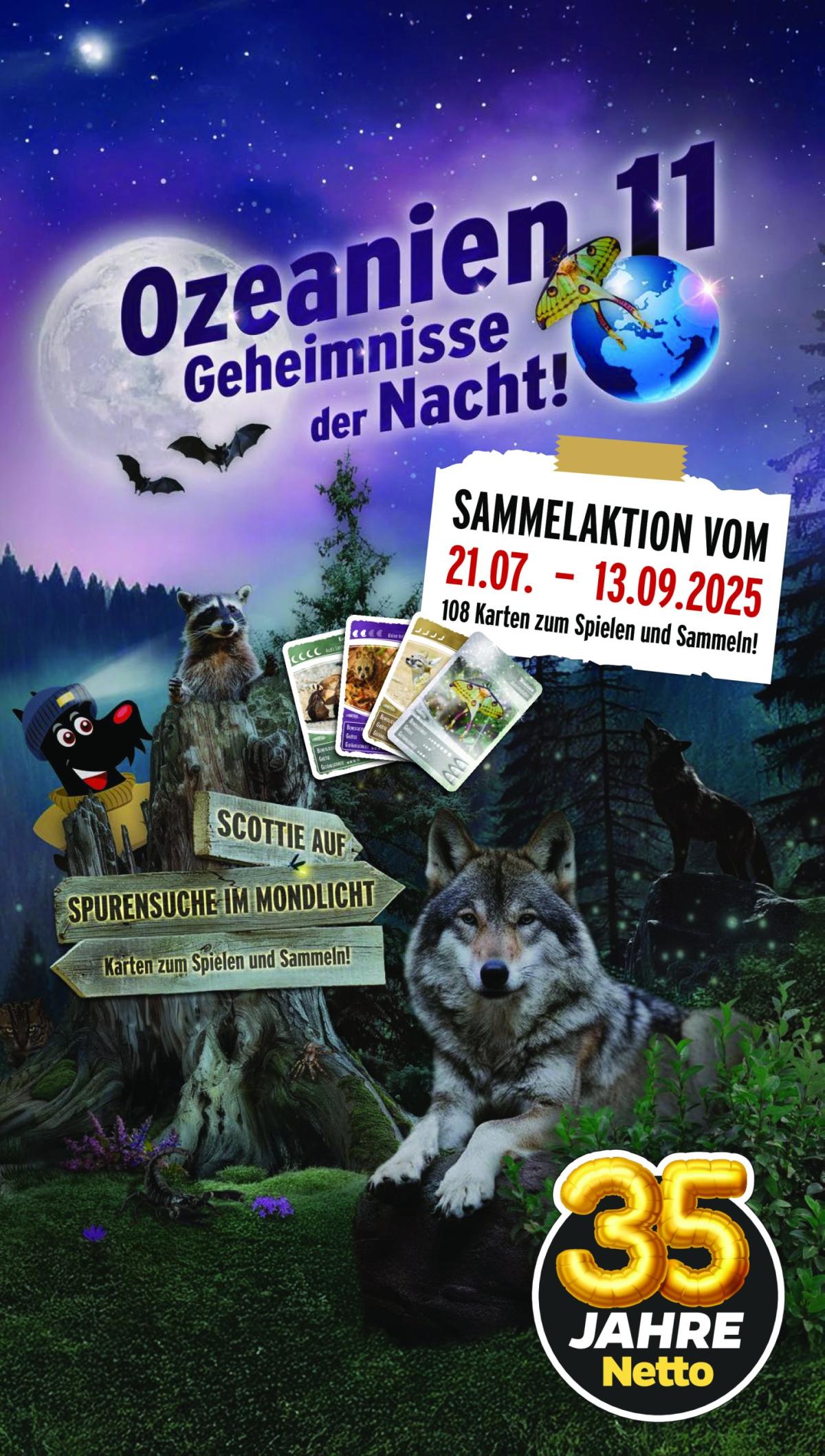 Netto - Sammelaktion-Prospekt gültig vom 21.07. bis 13.09.
