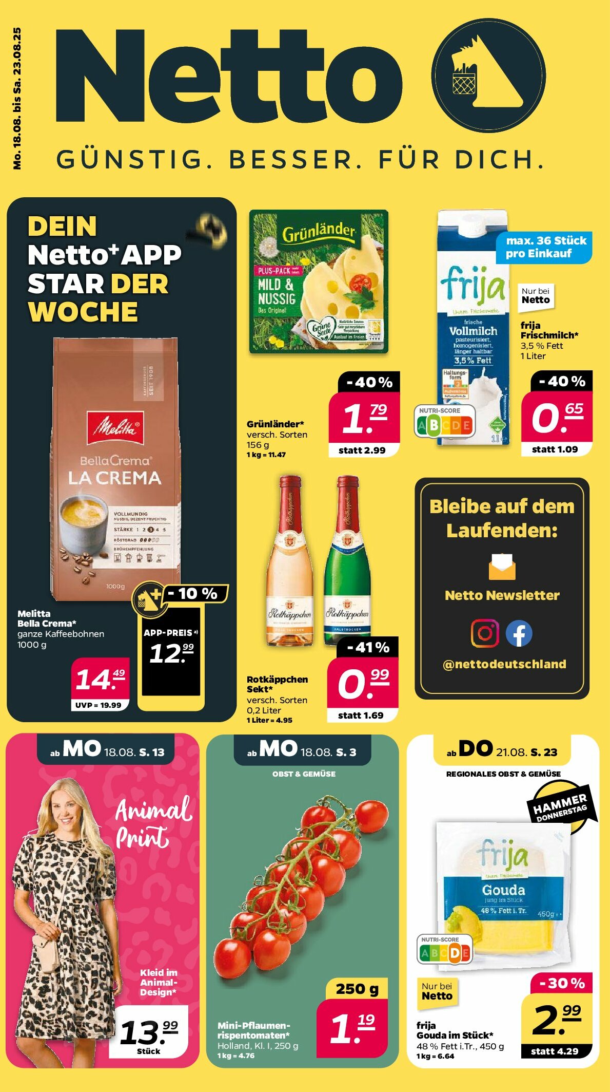 Netto-Prospekt gültig vom 18.08. bis 23.08.