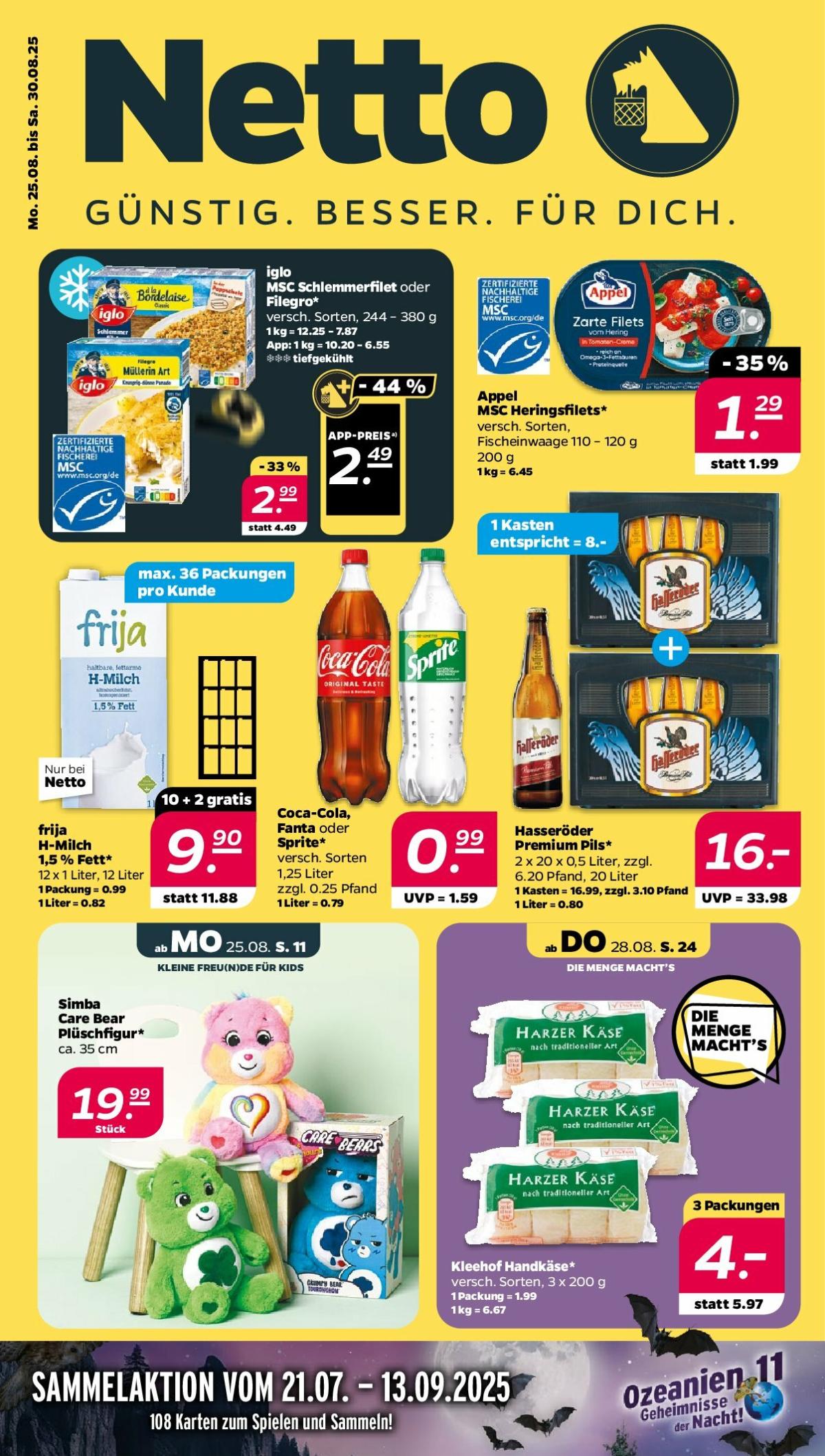 Netto-Prospekt gültig vom 25.08. bis 30.08.