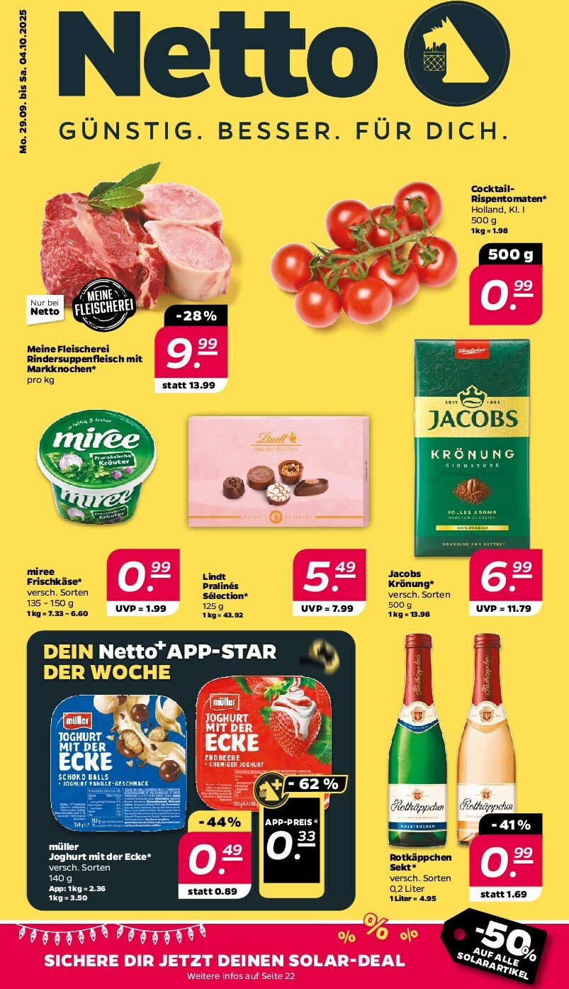 Netto-Prospekt gültig vom 29.09. bis 04.10.