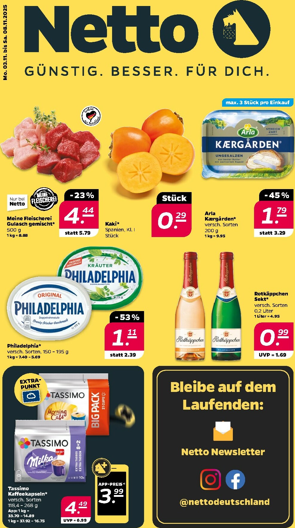 Netto-Prospekt gültig vom 03.11. bis 08.11.