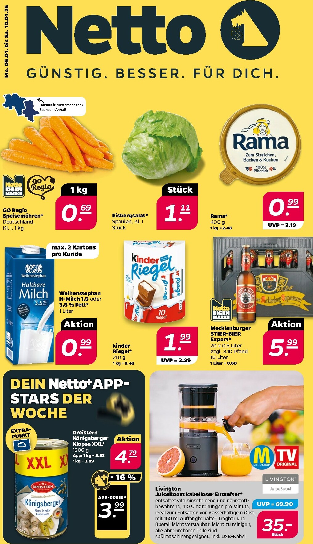 Netto-Prospekt gültig vom 04.01. bis 10.01.