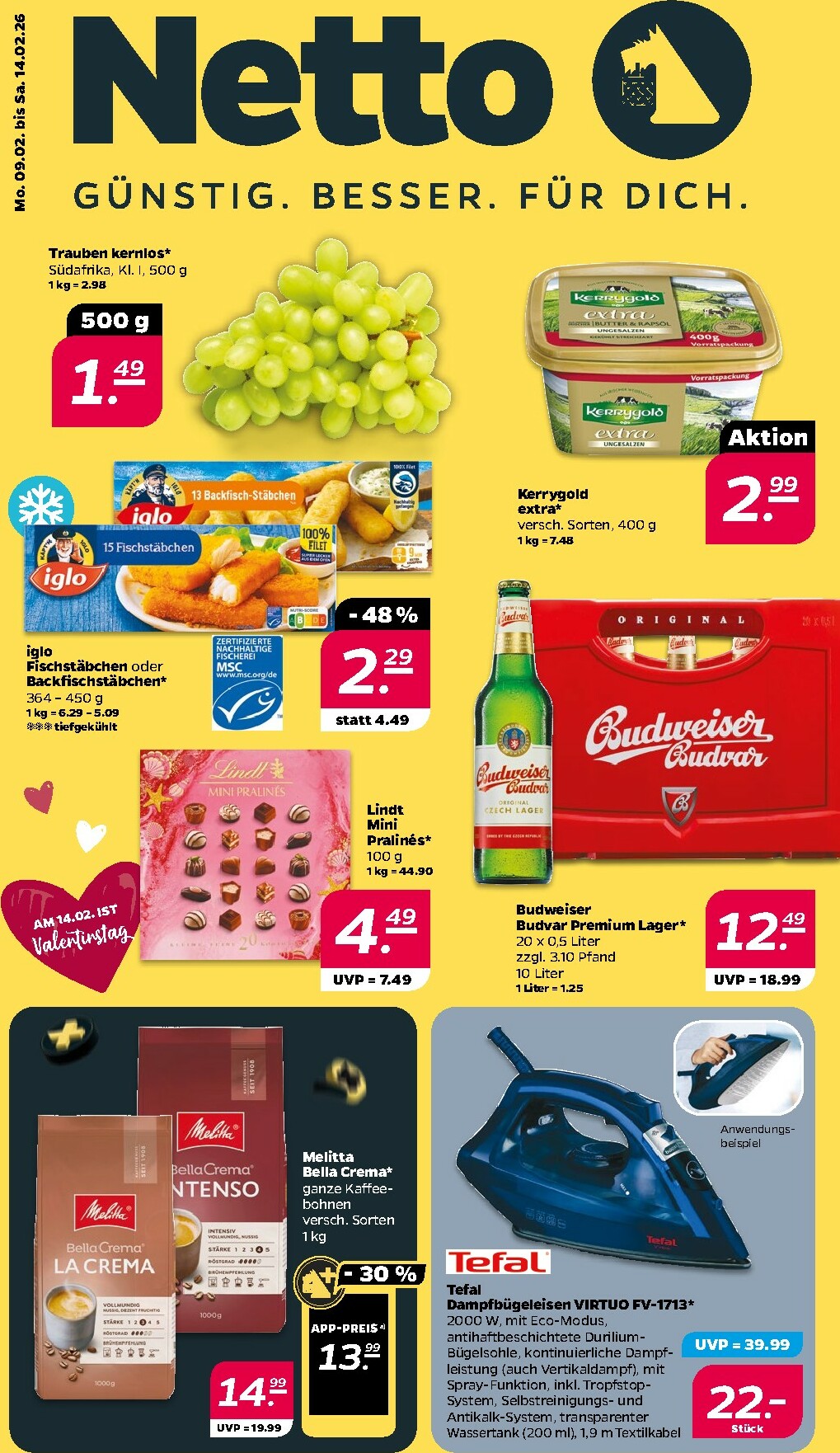 Netto-Prospekt gültig vom 09.02.2026 bis 14.02.2026