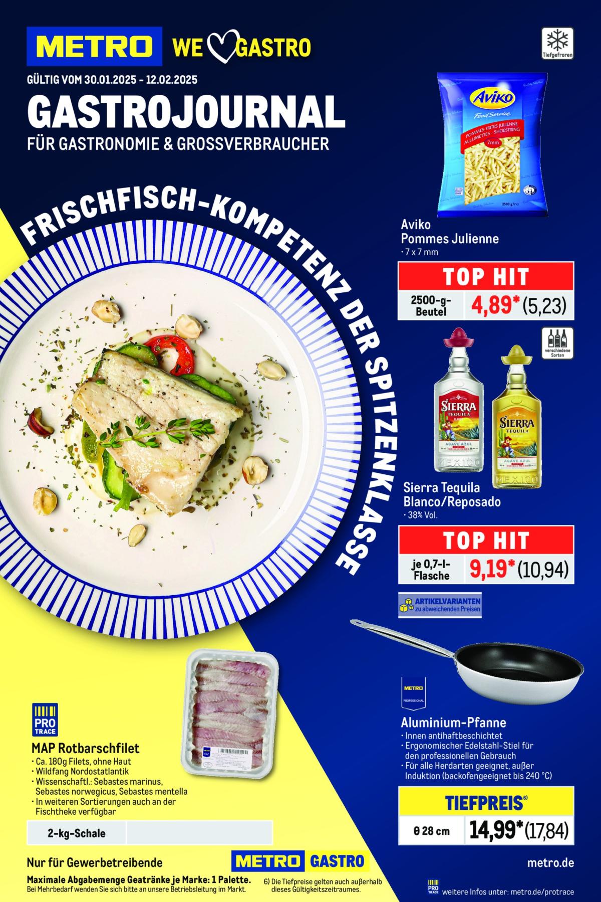 Metro - GastroJournal-Prospekt gültig von 30.01. bis 12.02.