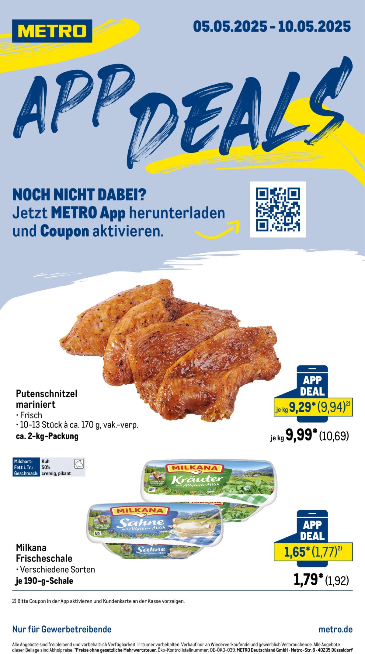Metro - App Deals-Prospekt gültig von 05.05. bis 10.05.