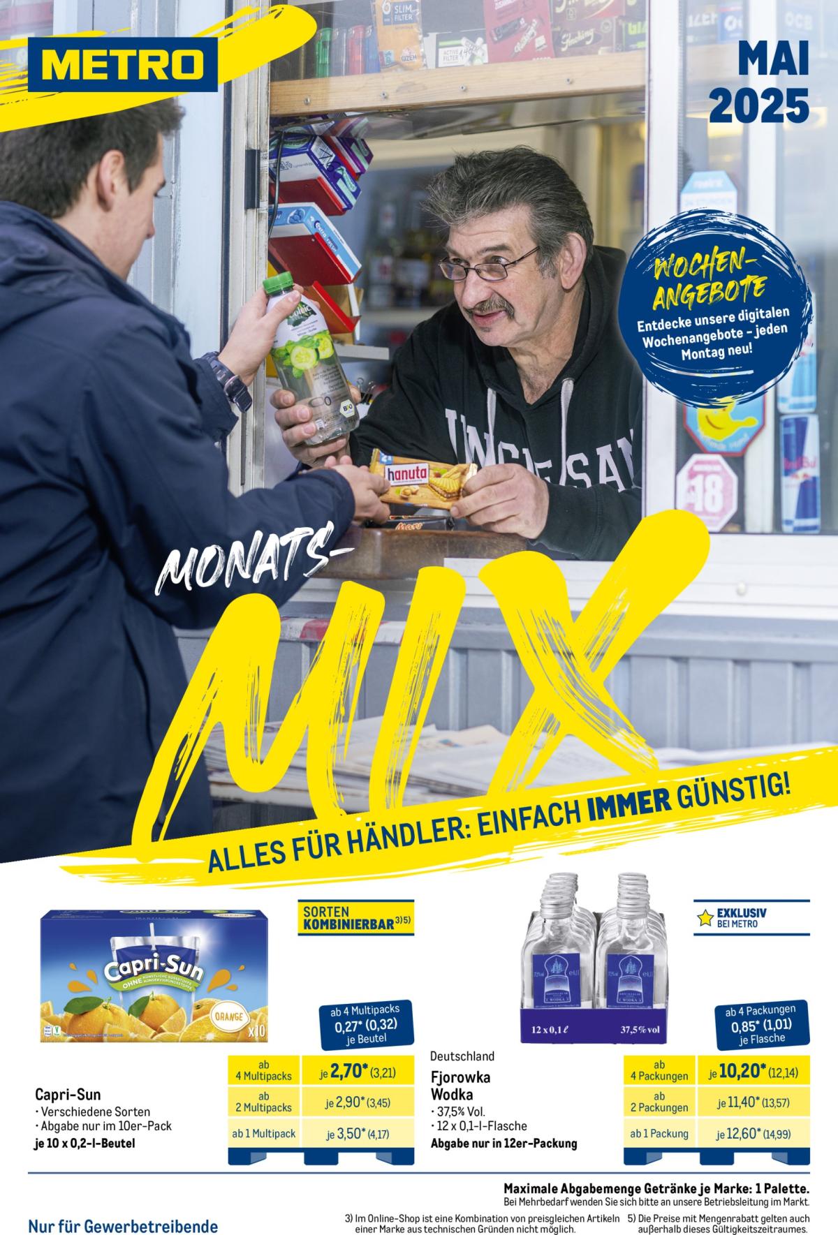 Metro - Monats-Mix-Prospekt gültig von 01.05. bis 31.05.