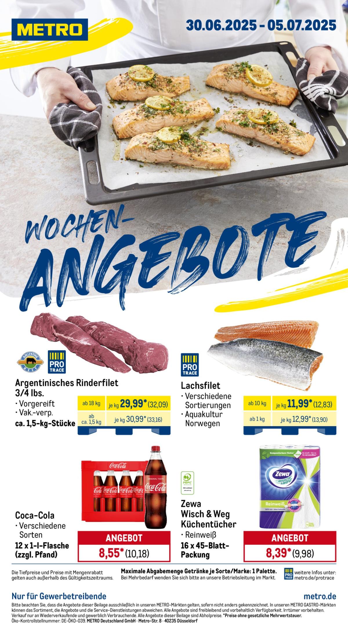 Metro - Wochen-Angebote-Prospekt gültig vom 30.06. bis 05.07.