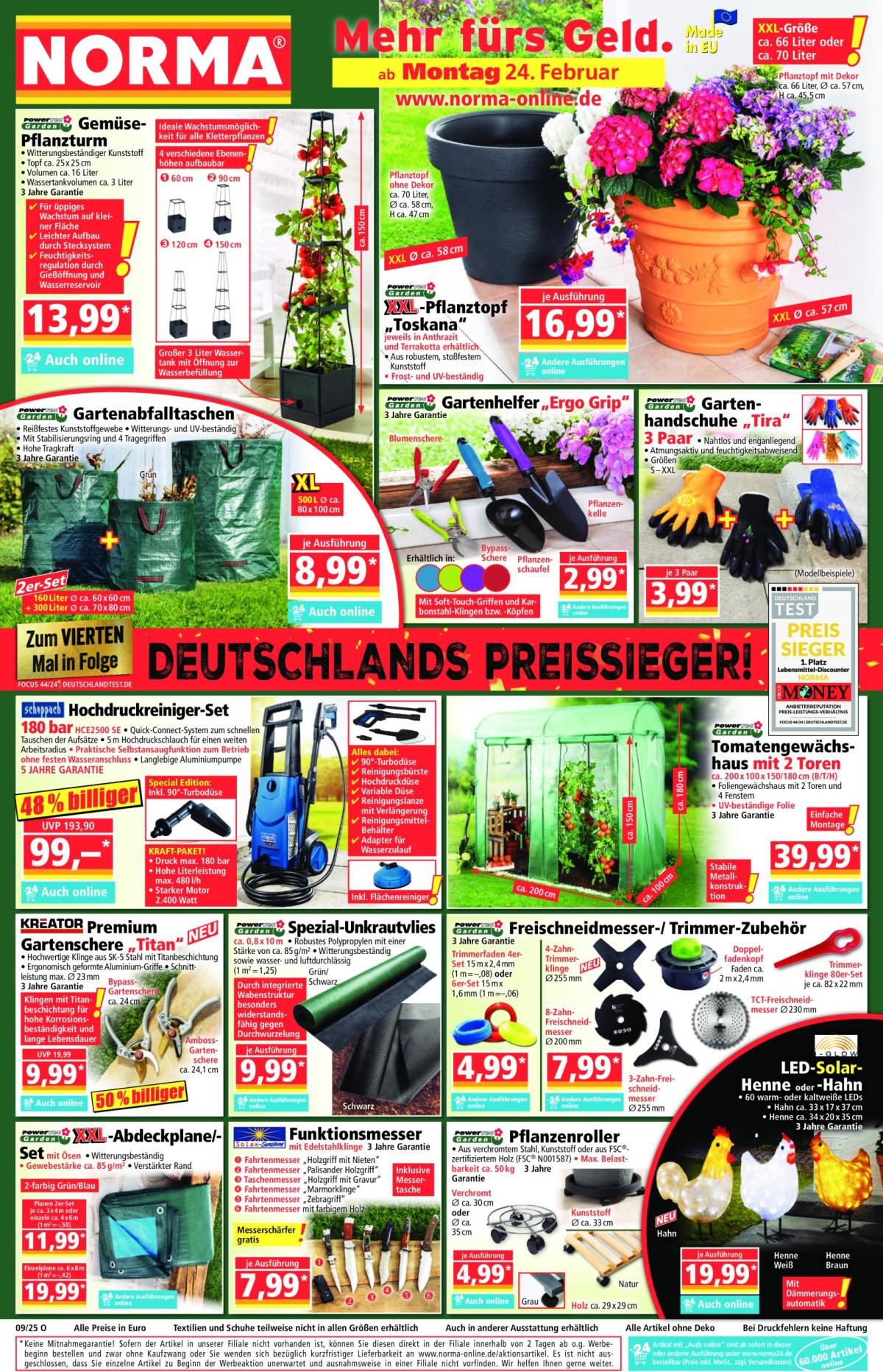 Norma-Prospekt gültig von 24.02. bis 01.03.