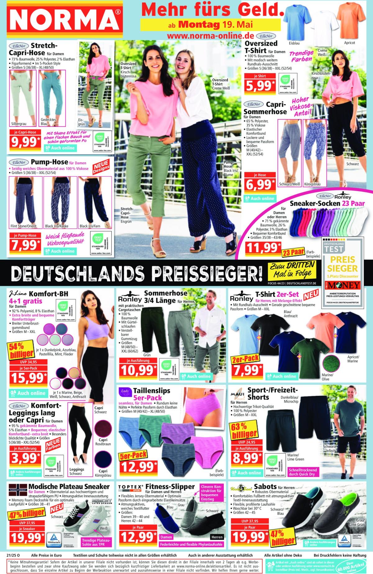 Norma-Prospekt gültig von 19.05. bis 24.05.