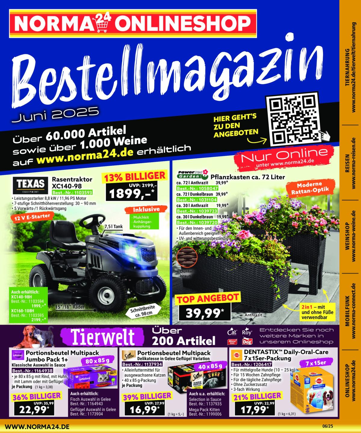 Norma - Bestellmagazin-Prospekt gültig vom 01.06. bis 30.06.