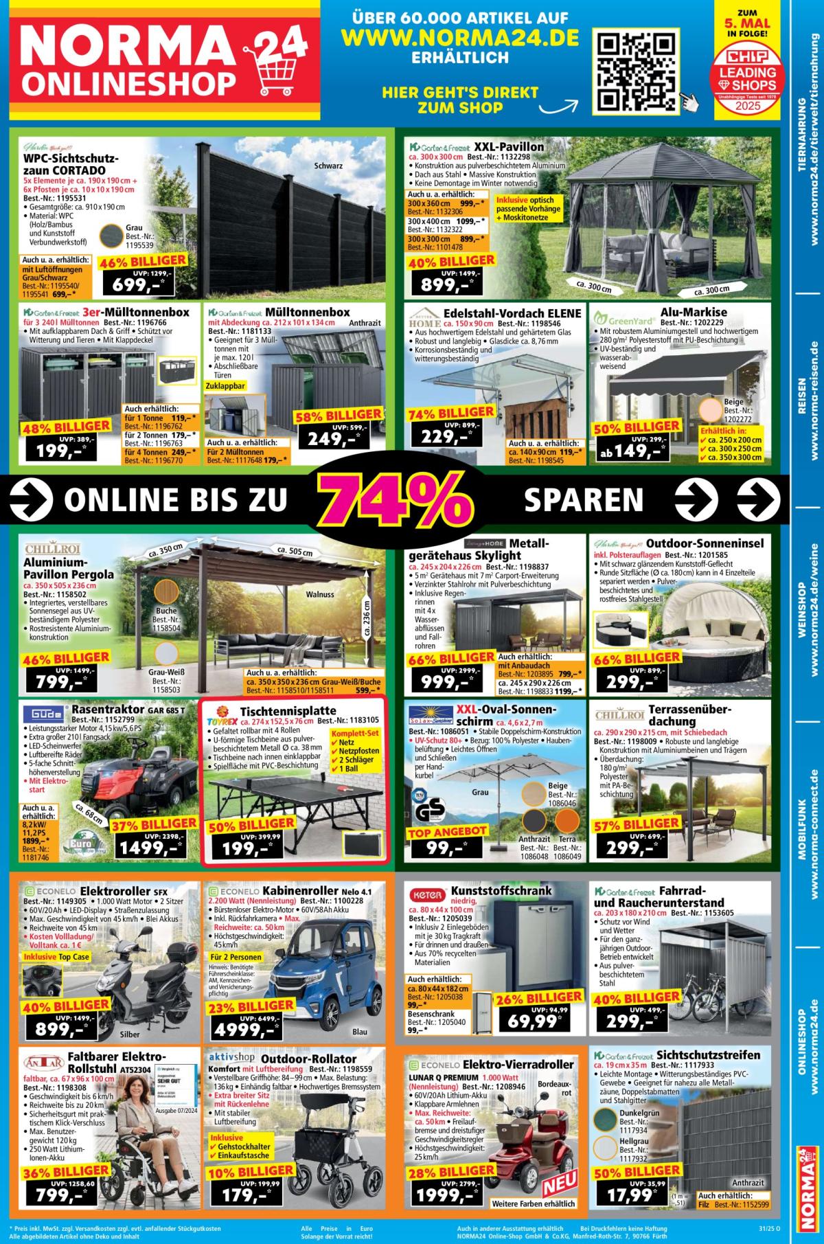 Norma24 - Onlineshop-Prospekt gültig vom 28.07. bis 03.08.