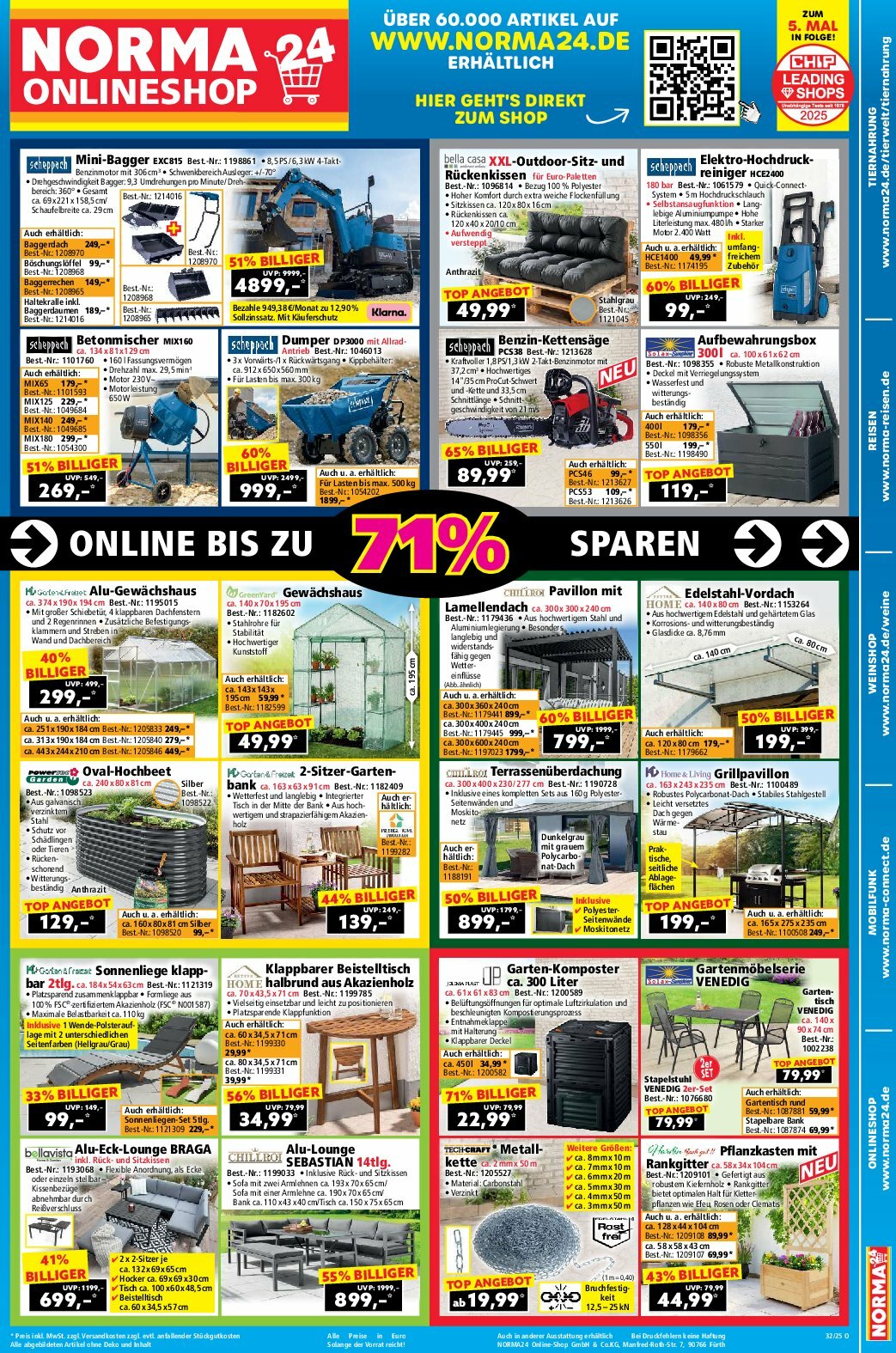Norma24 - Onlineshop-Prospekt gültig vom 04.08. bis 10.08.