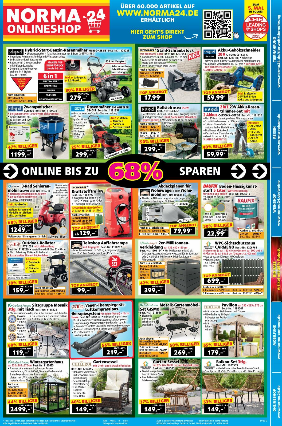 Norma24 - Onlineshop-Prospekt gültig vom 18.08. bis 24.08.