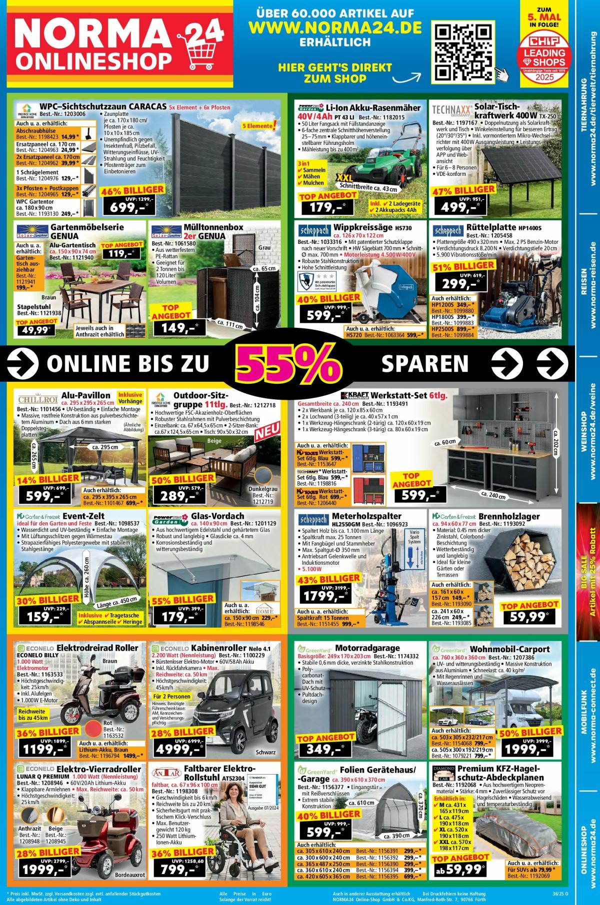 Norma24 - Onlineshop-Prospekt gültig vom 01.09. bis 07.09.